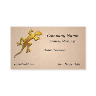 Golden lizard Linen Texture