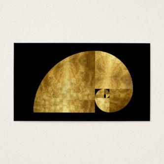 Golden Mean, Gold Leaf Image