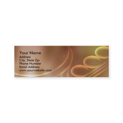 Golden Orb Profile Card