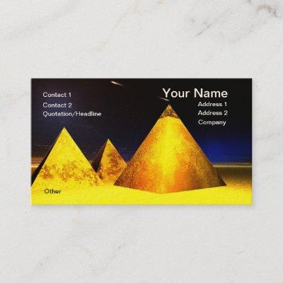 Golden Piramids BusinessCard