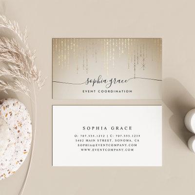 Golden Rain Signature Calligraphy Script
