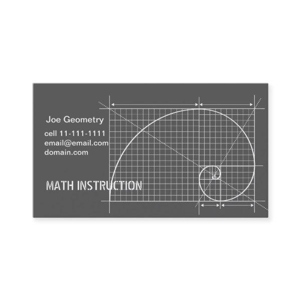 Golden Ratio, Fibonacci Spiral, Drawing