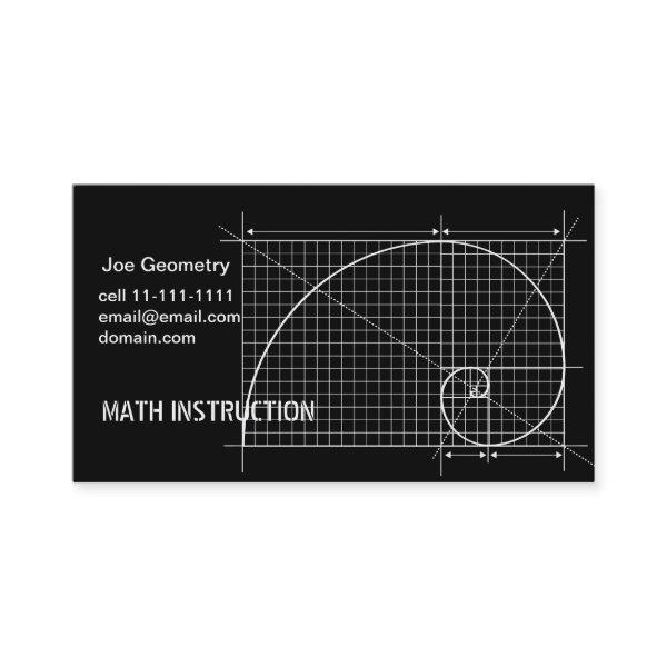 Golden Ratio, Fibonacci Spiral, Drawing