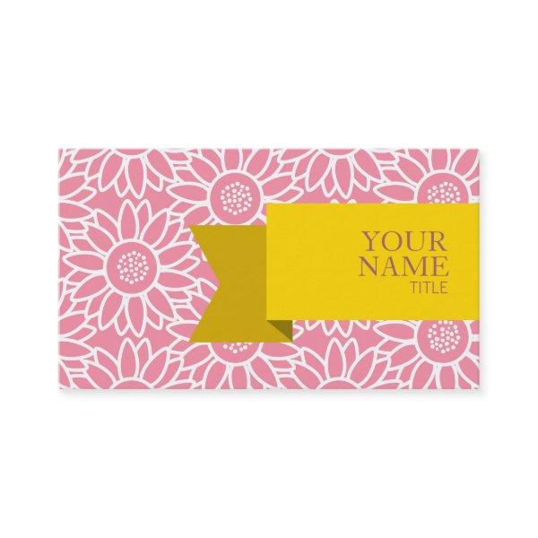 Golden Ribbon Pink Sherbet Sunflower