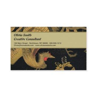 Golden Rooster Bird Japanese Classic Antique