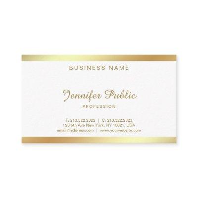 Golden Script Calligraphy Graceful Clean Plain