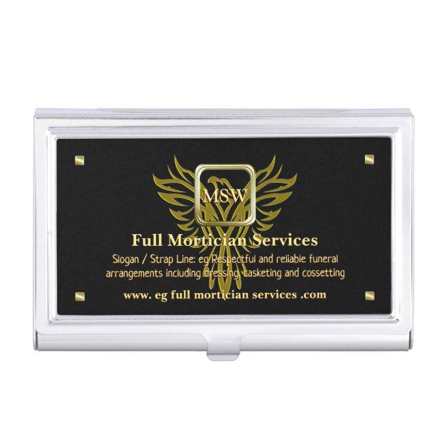 Golden Square, Rising Phoenix, Mortician Service Case