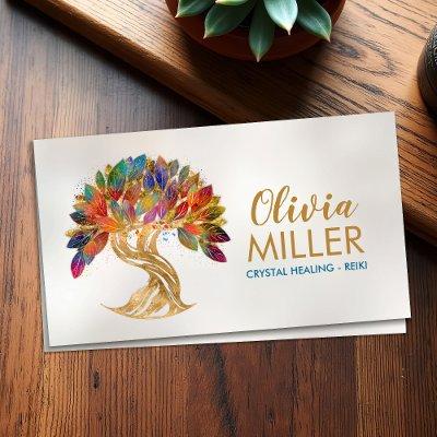 Golden Tree of Life - colorful foliage