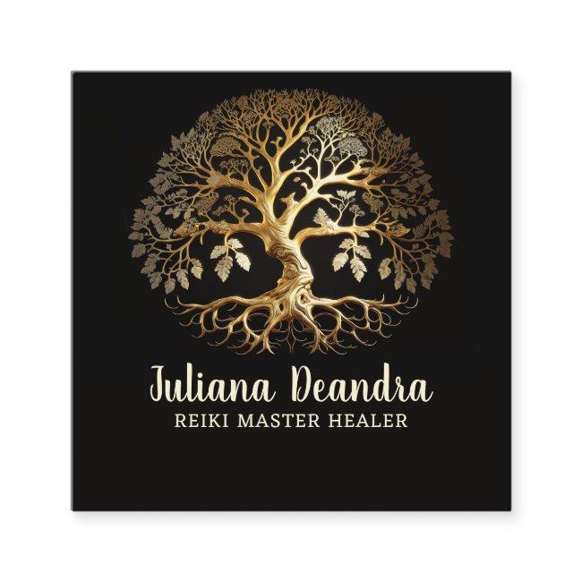 Golden Tree of Life Square
