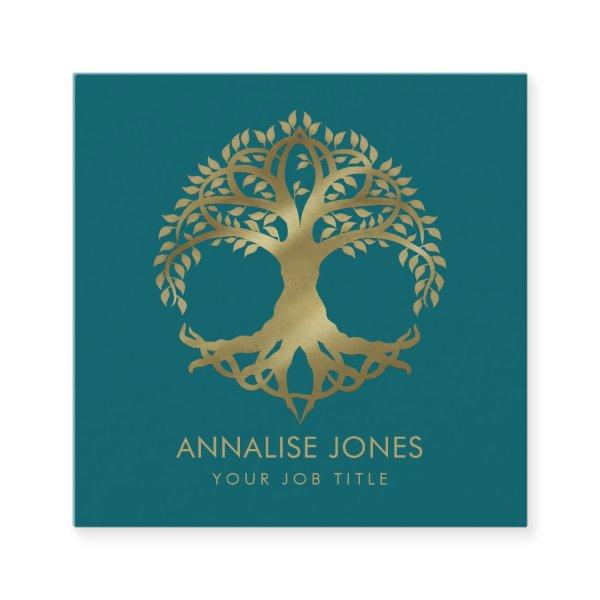 Golden Tree of life Square
