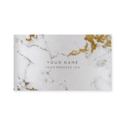 Golden White Gray Marble Vip