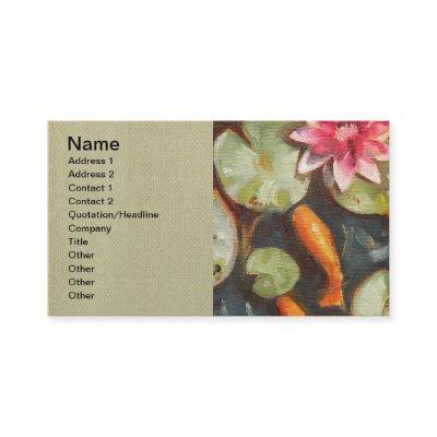 Goldfish Koi Pond Water Lilies