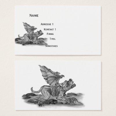 Golem Gargoyle , Black and White design