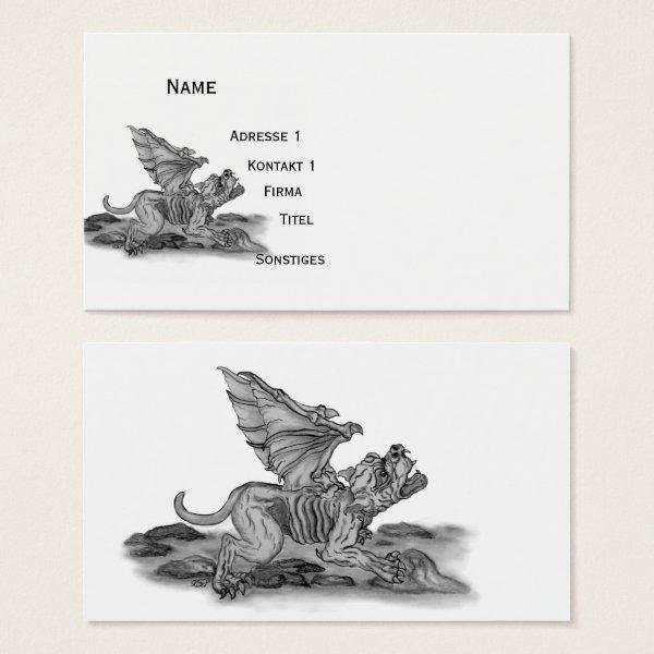 Golem Gargoyle , Black and White design