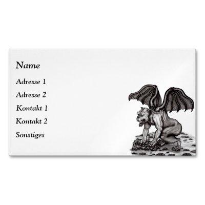 Golem Gargoyle Magnet