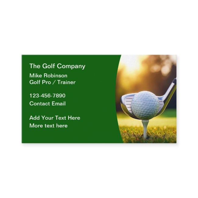 Golf Pro Trainer And Instructor