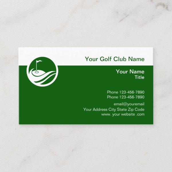 Golf Theme Modern  Logo Template