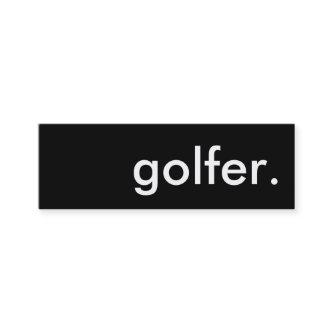 golfer. mini