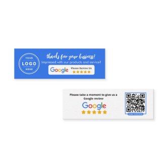 Google Busness Review  Calling Card