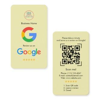 Google Review With QR Code Link