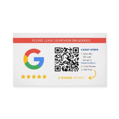 Google Reviews | Business QR Code Thank You