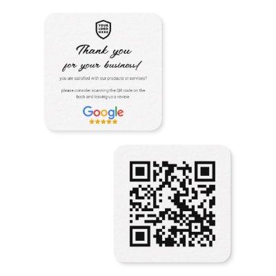 Google Reviews | Business Review Link QR Code Square