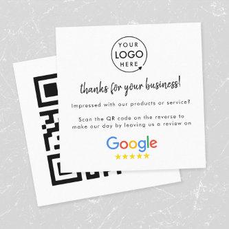 Google Reviews | Business Review Link QR Code Square