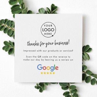Google Reviews | Business Review Link QR Code Square