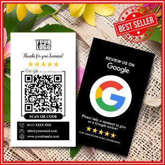 Google Reviews | Business Review Us Black QR Code