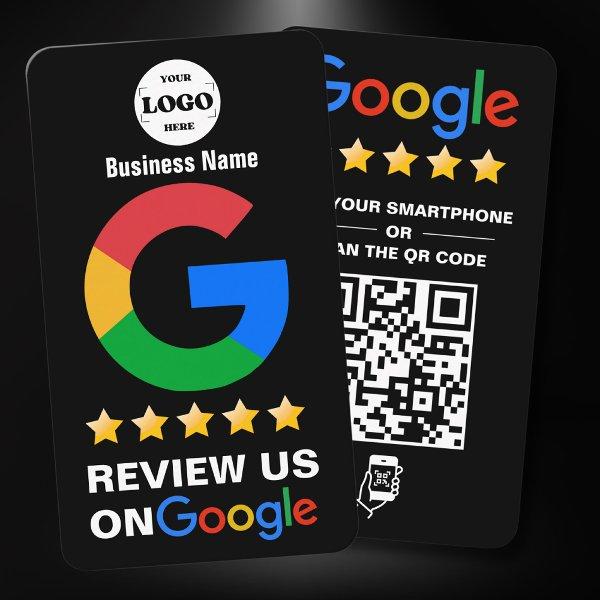 Google Reviews | Business Review Us Black QR Code