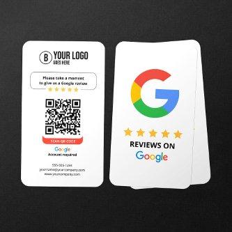 Google Reviews QR Code Rate My Business 5 Star