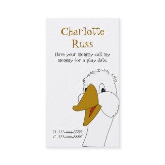 Goose Calling Card