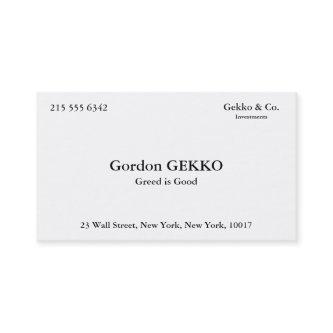 Gordon Gekko