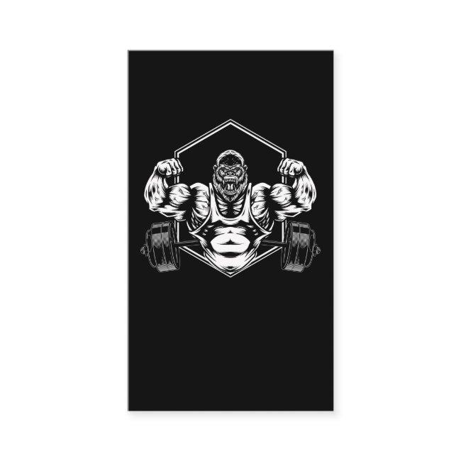 Gorilla Weightlifting Powerlifting Motivation