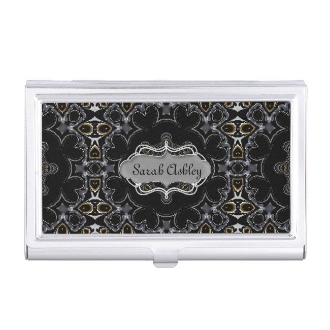 Goth Medieval Geometric Pattern Personalized Case