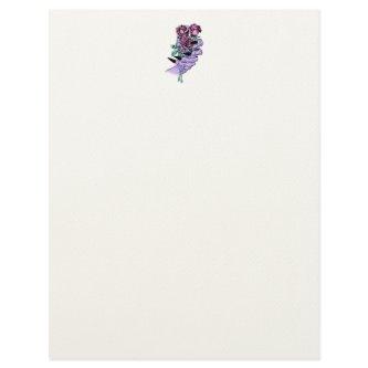 Gothic Bouquet Letterhead
