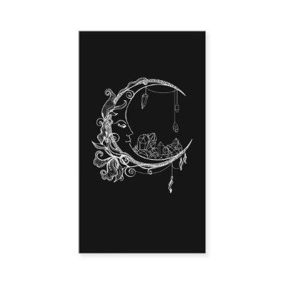 Gothic Wicca Crescent Goth Moon