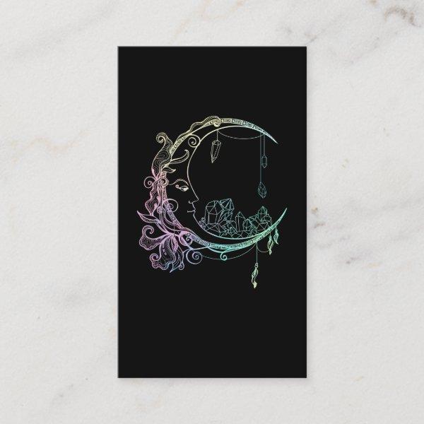 Gothic Wicca Crescent Pastel Goth Moon