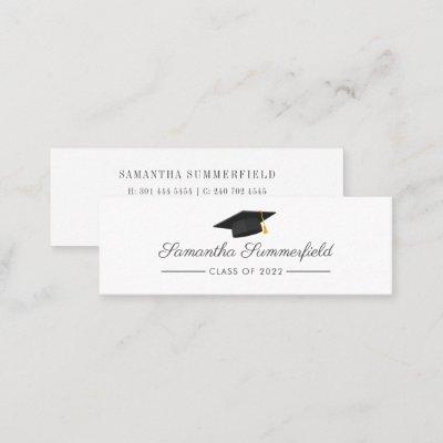 Graduation 2023 Name Modern Script Card