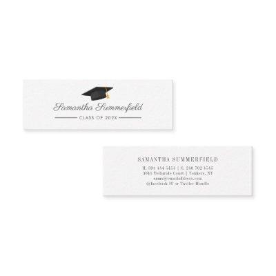 Graduation 2025 Name Script Calling Card