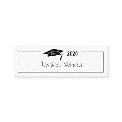 Graduation Cap Name Card Class of 2021