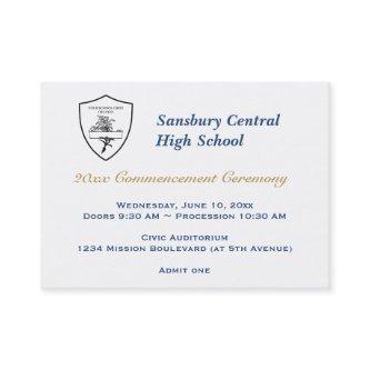 Graduation general admission custom event ticket