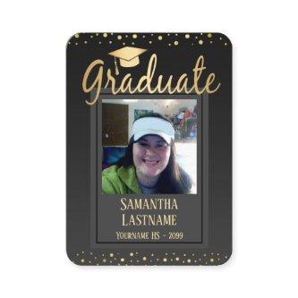 Graduation Keepsake Guest Card One Photo