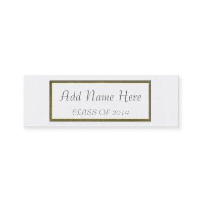 GRADUATION NAME CARD