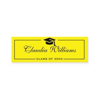 Graduation Name Card . Elegant Classic Insert Card