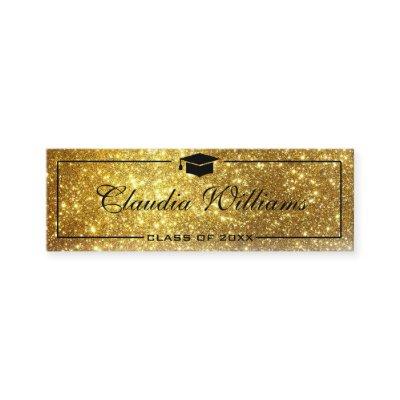 Graduation Name Card . Elegant Classic Insert Card