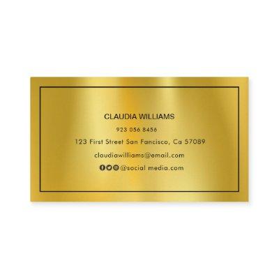 Graduation Name Card - Elegant Classic Insert Card