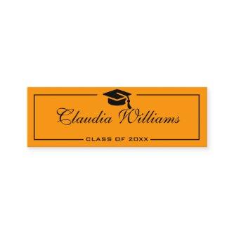 Graduation Name Card . Elegant Classic Insert Card