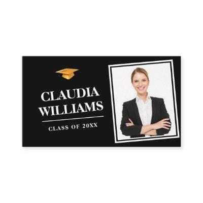 Graduation Name Card - Elegant Classic Insert Card