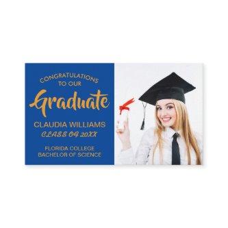 Graduation Name Card - Elegant Classic Insert Card